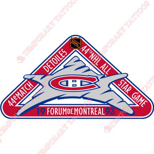 NHL All Star Game Customize Temporary Tattoos Stickers NO.28